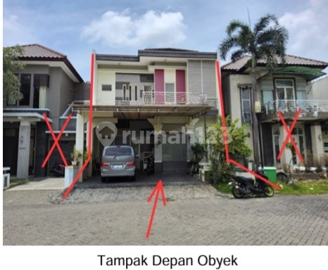 Dijual Via Lelang Rumah Royal Residence Wiyung 