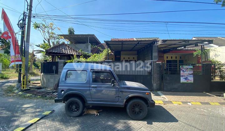 tampak depan dijual via lelang rumah kahuripan