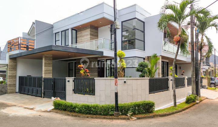 Dijual Rumah Modern Posisi Hoek Lokasi Strategis di Bintaro Sektor 9 1