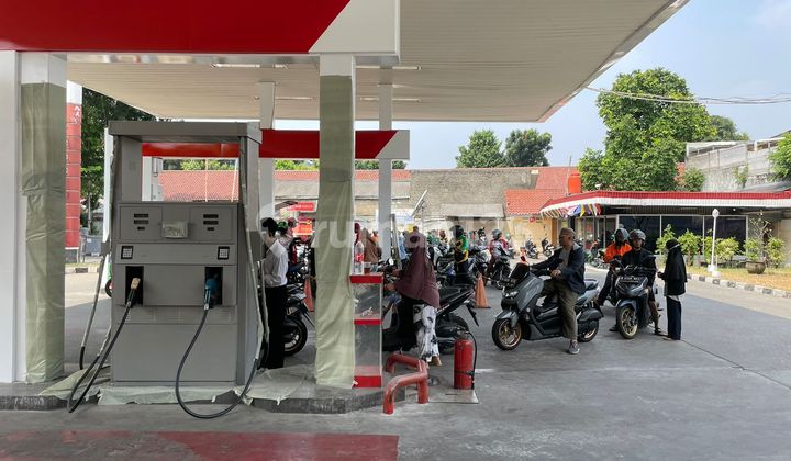 Dijual Bangunan Ex Pom Bensin Lokasi Strategis di Kebayoran Lama