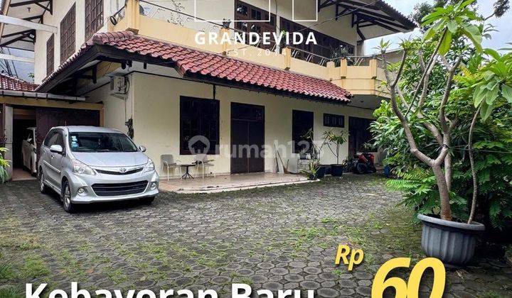 (strategis) Rumah Lama 2 Lantai Hitung Tanah At Kebayoran Baru  1