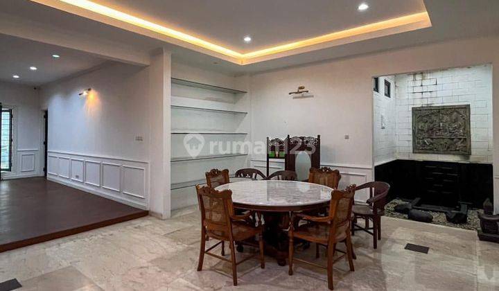 (likenew) Rumah 1,5 Lantai With Spacious Garden At Permata Hijau 2