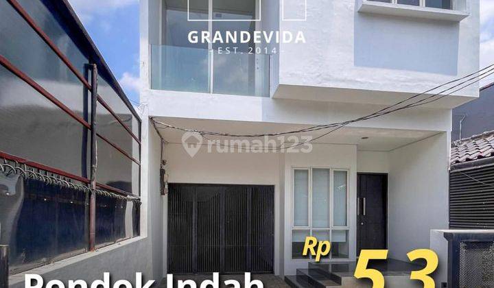 Rumah 2 Lantai, Tanah Kotak Area Pondok Indah  1