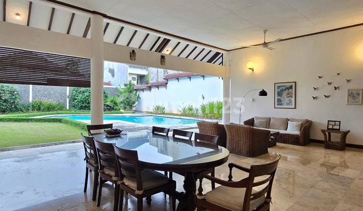 Tanah Luas, Bangunan 1 Lantai Dan Terawat di Cipete 2