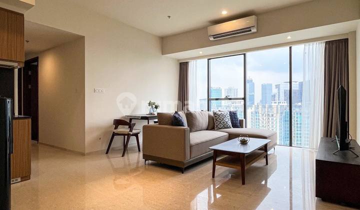 Apartment Mega Kuningan, Full Furnished, Lantai Tinggi, City View 2