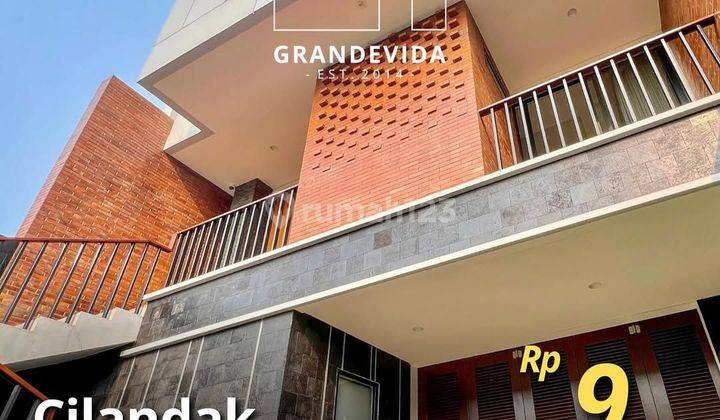 (brandnew) Rumah 3 Lantai Semi Furnished At Cilandak 1