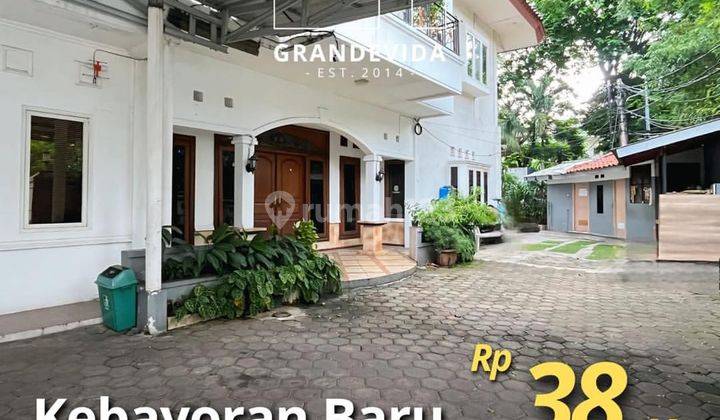 (hook) Rumah 2 Lantai With Rooftop Area Kebayoran Baru  1