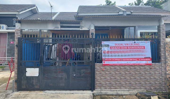 Rumah Lelang Bank DKI, Cluster Asri CItra, Sukamulya, Cikupa, Tangerang 1