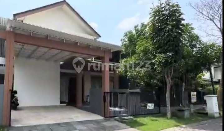 Dijual Rumah Mewah 2 Lantai Furnish Di Graha Natura Surabaya