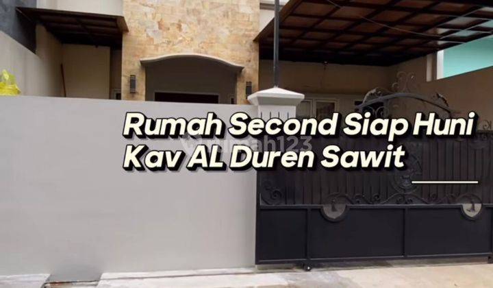 Dijual Rumah Siap Huni Furnished Dalam Komplek Kavling Al Duren Sawit Jakarta Timur 3 Lantai 1