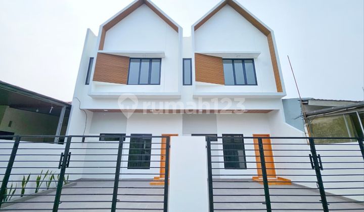 New Minimalist Modern House in Harapan Indah Bekasi West Java