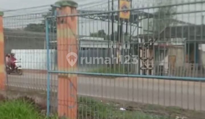 Disewakan Gudang Ex Matrial Pinggir Jalan Raya Bojongkulur 1