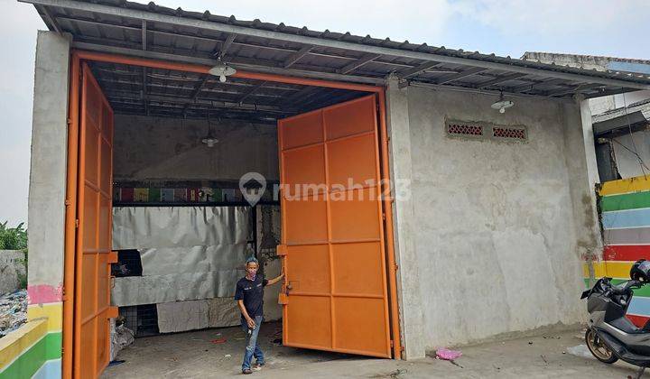 Dijual Tanah Dan Bangunan Full Bisa Untuk Gudang, Toko Dll Lokasi Strategis di Pinggir Jalan Kedaung Barat 2