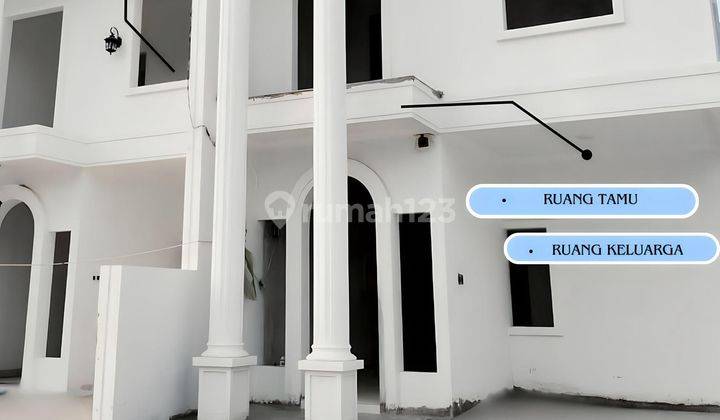 Di Jual Rumah 2 Lantai Murah Trategis 1