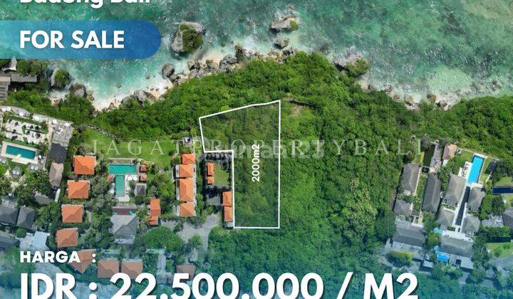 Dijual Tanah Pinggir Tebing Di Pecatu - Bali  1