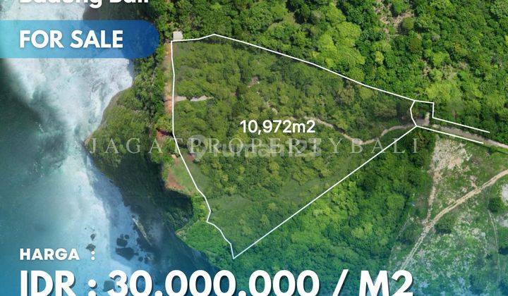 Dijual Tanah Pinggir Tebing View Laut Dan Sunset Uluwatu  1