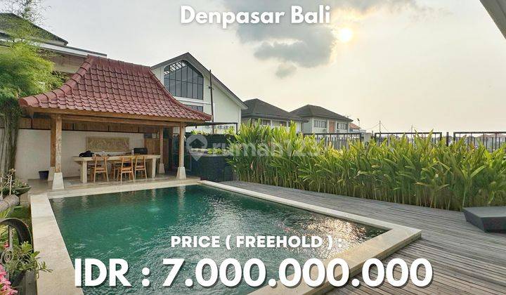 Dijual Rumah View Sawah Berlokasi Di Sanur  1