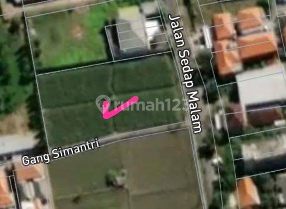 Disewakan Tanah Bali - Lokasi Jalan Sedap Malam Denpasar 1