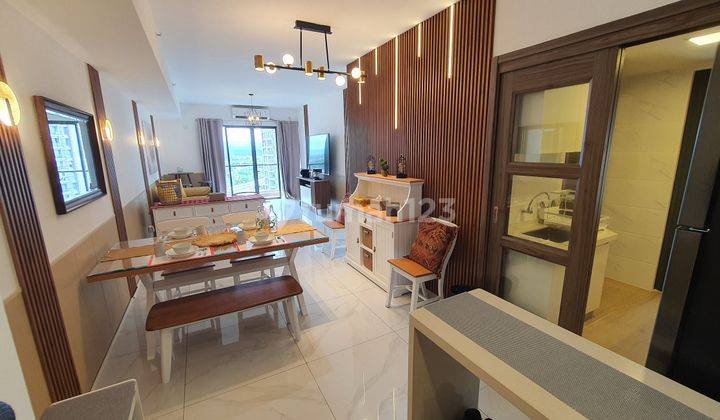 Apartemen 3+ Br, Baru, Sangat Luas, Nyaman Dan Fully Furnished di Sky House Bsd Sebelah Aeon Mall Bsd 1