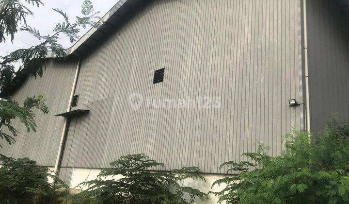 Dijual Gudang Lokasi Strategis Dekat Exit Tol Pondok Kelapa 3