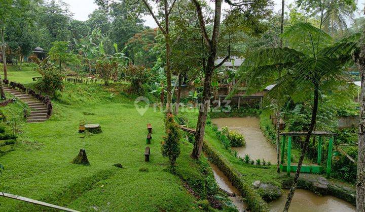 Dijual Tanah Ada Bangunan Resto Hall Dan Villa Masih Aktif, Di Pancawati Caringin 3