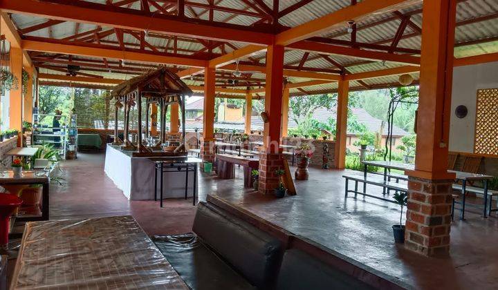 Dijual Tanah Ada Bangunan Resto Hall Dan Villa Masih Aktif, Di Pancawati Caringin 11