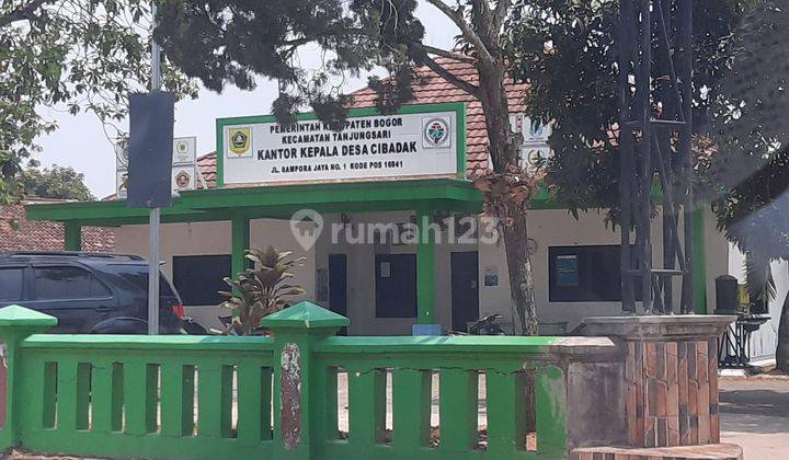 Dijual Tanah Lebar Muka 30 Meter Di Desa Cibadak Tanjung Sari Bogor 2