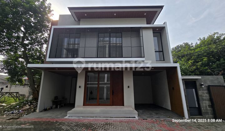 Dijual Rumah Baru Semi Furnished 2 1/2 Lantai Di Kalimanggis