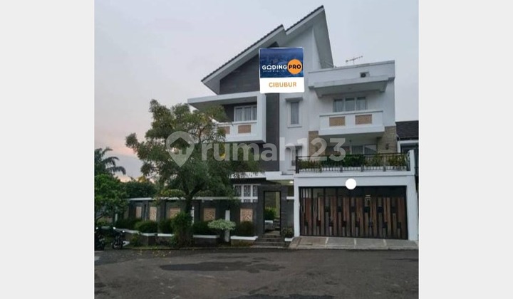Rumah Mewah di Jual bagus di Daerah Cibubur 