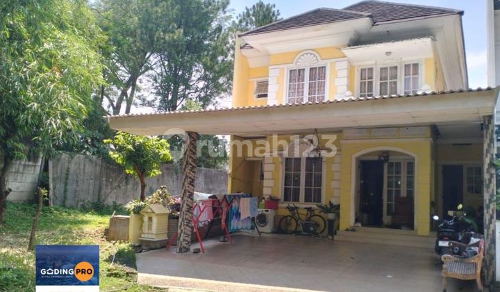 Rumah 2 Lantai Hook Kuldesak Kota Wisata