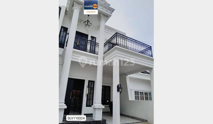 RUMAH MODERN CLASSIC di jual 2,5 LANTAI DENGAN ROOFTOP DI TOWN HOUSE, LEUWINANGGUNG 1