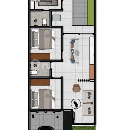 JUAL RUMAH CLUSTER DINAMIKA WOLTERMONGINSIDI SEMARANG 2