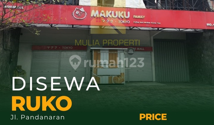 DI SEWAKAN RUKO DI JALAN BESAR LETAK STRATEGIS DI PUSAT KOTA 1