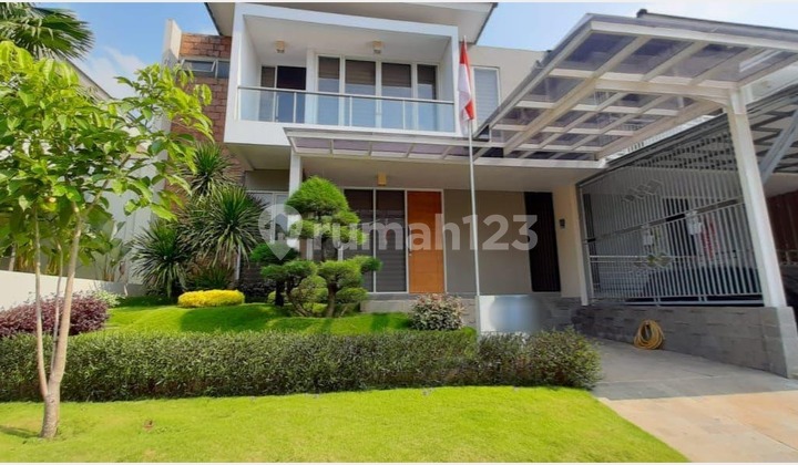 JUAL RUMAH ISTIMEWA IVY PARK CITRALAND BSB 5KT 4KM FULL FURNISHED AC  1