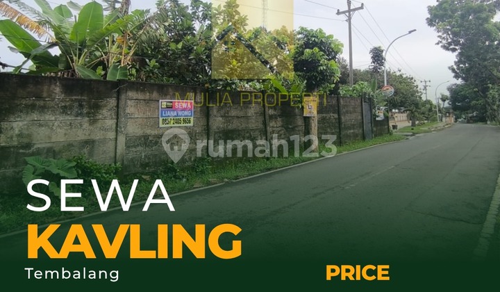 Disewakan Tanah di Pinggir Jalan Raya Mulawarman Tembalang 1