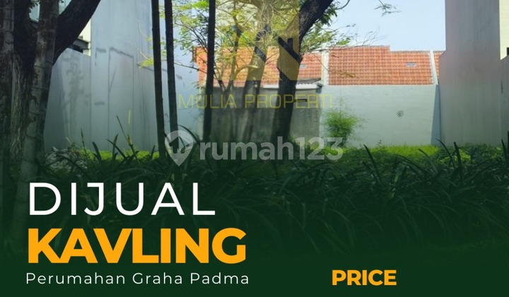 DI JUAL TANAH DI JL RAYA BOULEVARD PERUM GRAHA PADMA 1