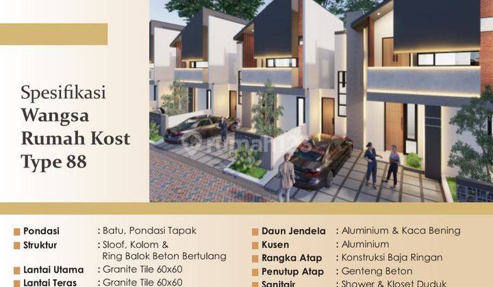 Di jual rumah kost wilayah purwokerto Dekat dengan universitas 1