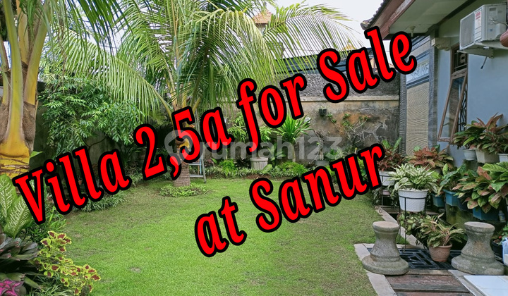Villa 2.5a For Sale at Jln Matahari Terbit, Sanur, Denpasar, Bali. Villa located at Jl. Matahari Terbit 8, Sanur Kaja, South Denpasar, Denpasar City, Bali, Indonesia, 80227. Sanur 250.0 m² Freehold Title. Villa 2.5a For Sale at Jln Matahari Terbit, Sanur, Denpasar, Bali. Villa located at Jl. Matahari Terbit 8, Sanur Kaja, South Denpasar, Denpasar City, Bali, Indonesia, 80227. Sanur 250.0 m² Freehold Title.