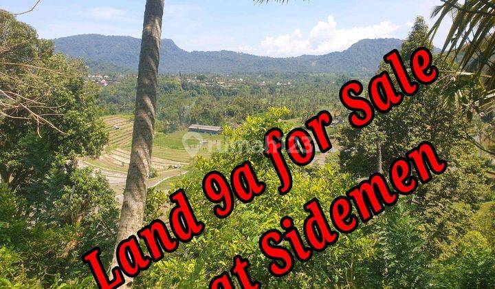 Land For Sale Location At Sidemen Traditional Village Bali  1