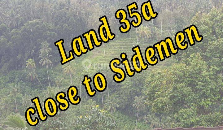 Land for Sale 

Location close to Sidemen Traditional Village Bali Tanah 35 SHM are 1