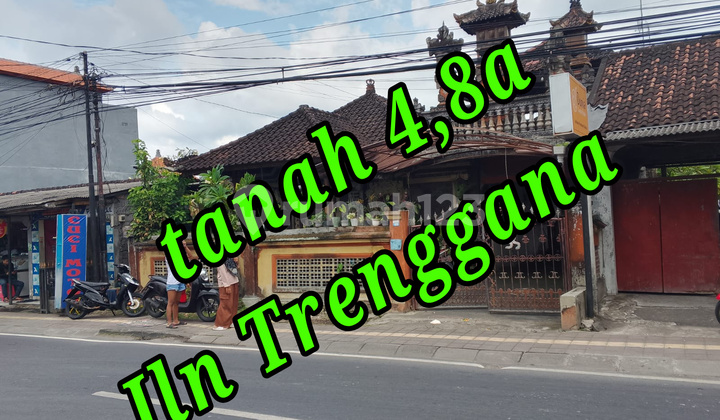 Dijual Tanah 4,8a Di Jln Induk Trenggana Penatih Denpasar Timur Bali Tanah di Jl. Trenggana No. 1, Penatih, Denpasar Timur, Kota Denpasar, Bali, Indonesia, 80238, Denpasar Timur SHM 480.0 m²
