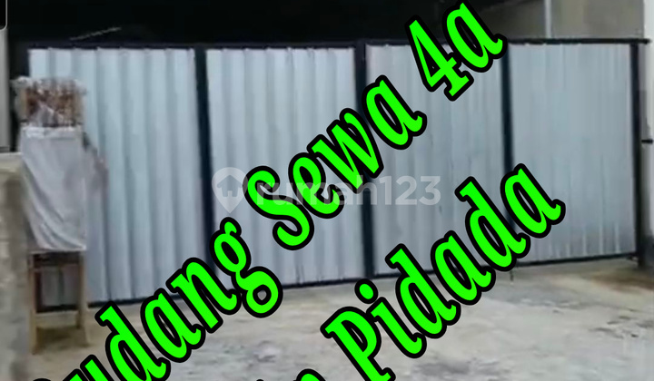 Warehouse 4A for rent on Jln Pidada Gatsu Barat, Denpasar, Bali.