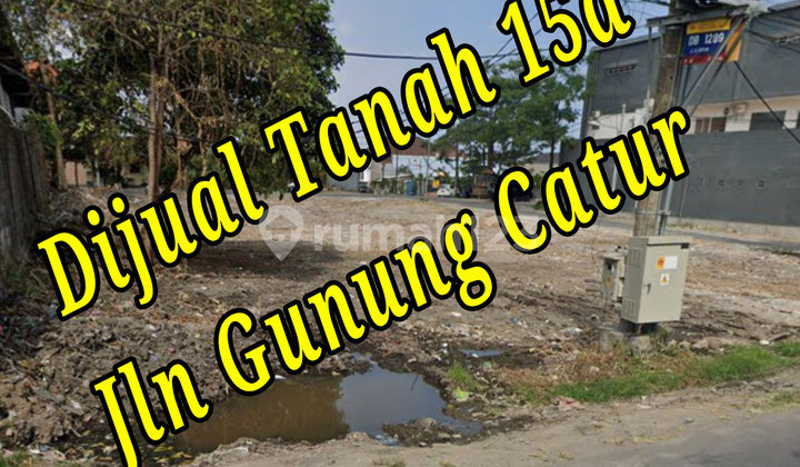 For Sale Land 15A on Jln Induk Gunung Catur Gatsu Barat Denpasar Bali Land at Jl. Gunung Catur Ii No.2, Padangsambian Kaja, Denpasar Barat, Kota Denpasar, Bali, Indonesia, 80117, Denpasar Barat SHM 1520.0 M²