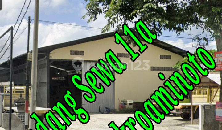 For Rent Warehouse 11A on Jln Induk Cokroaminoto Denpasar Bali Warehouse at Jl. Cokroaminoto No. 151, Ubung, North Denpasar, Denpasar City, Bali, Indonesia, 80116, North Denpasar 1100.0 M² Unfurnished SHM