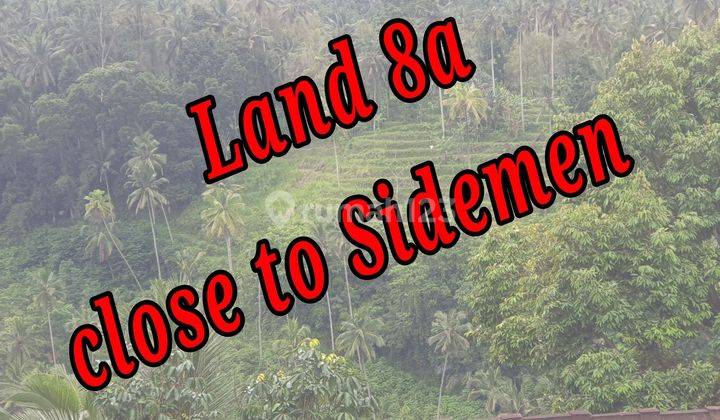 Land For Sale Close To Sidemen Traditional Village Bali Tanah 8,5 Shm Are