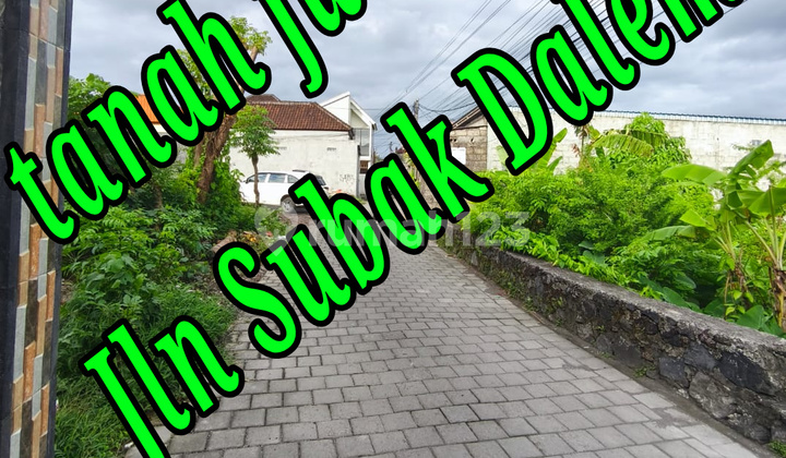 Dijual Tanah 1,5a Di Jln Subak Dalem Gatsu Tengah Denpasar Bali Tanah di Jl. Subak Dalem I No. 1, Peguyangan, Denpasar Utara, Kota Denpasar, Bali, Indonesia, 80115, Denpasar Utara SHM 150.0 m² Dijual Tanah 1,5a Di Jln Subak Dalem Gatsu Tengah Denpasar Bali Tanah di Jl. Subak Dalem I No. 1, Peguyangan, Denpasar Utara, Kota Denpasar, Bali, Indonesia, 80115, Denpasar Utara SHM 150.0 m²