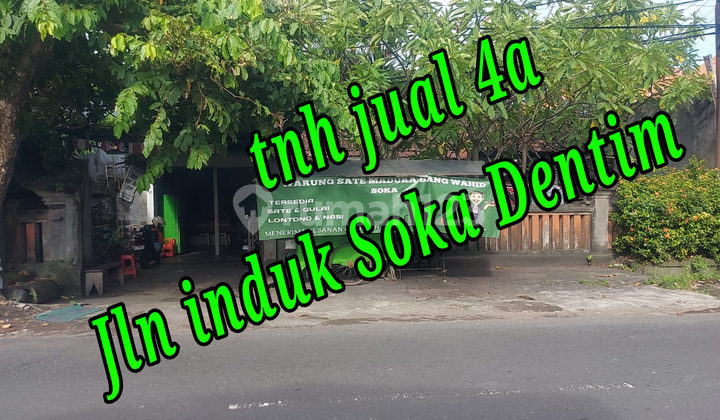 Dijual Tanah 4a Di Jln Induk Soka Denpasar Timur Bali Tanah di Jl. Soka No.4, Kesiman Kertalangu, Denpasar Timur, Kota Denpasar, Bali, Indonesia, 80237, Denpasar Timur SHM 400.0 m²
