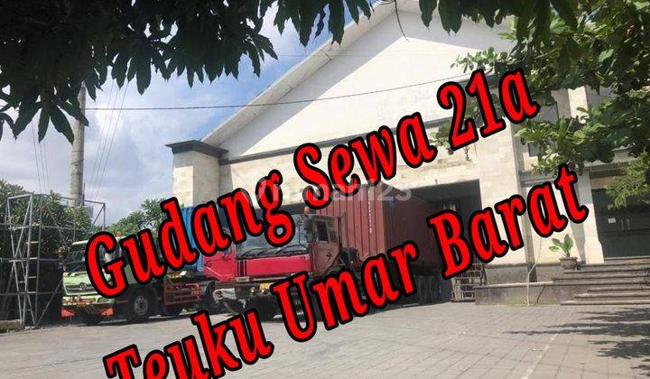 Gudang Sewa 21a Di Jalan Induk Teuku Umar Barat Denpasar Bali Gudang di Jl. Teuku Umar Barat No.6, Pemecutan Klod, Denpasar Barat, Kota Denpasar, Bali, Indonesia, 80119, Denpasar Barat 2070.0 m² Unfurnished SHM 1