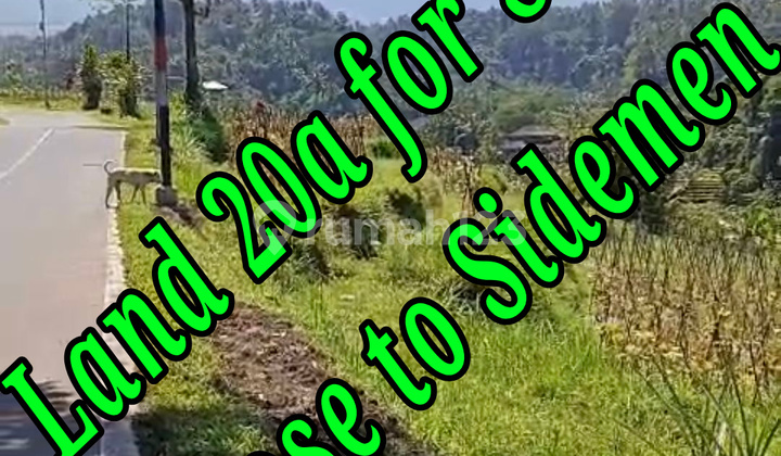 Land 20a For Sale Near Sidemen Traditional Village Bali  
Land in Batusesa Views, Menanga, Rendang, Karangasem, Bali, Indonesia, 80863, Sidemen Other 2000.0 m²