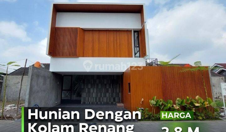 Rumah Modern 2 Lantai di Perumnas Condong Catur, Depok, Sleman
depan Pakuwon Mall, Condong Catur 1